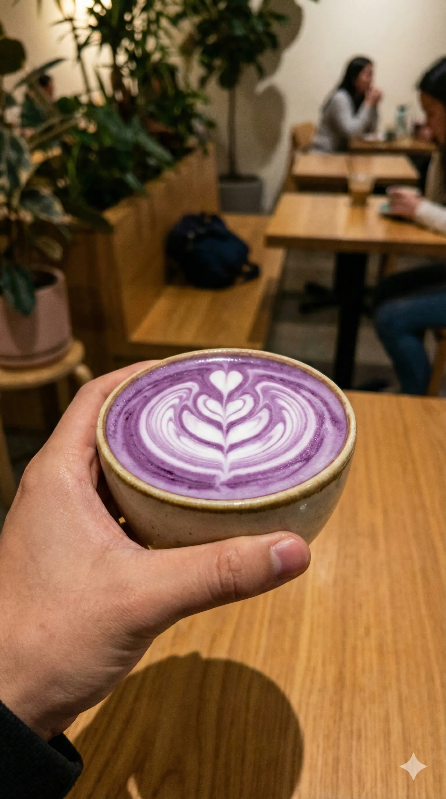 Hot Ube Latte